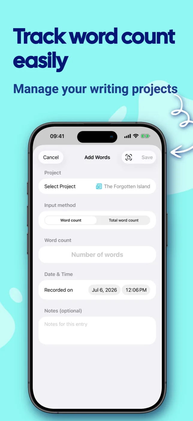 Log words